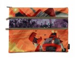 PENCIL CASE SPENCIL A4 3 ZIP 25X34CM STOMP