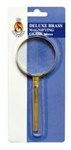 MAGNIFYING GLASS SOVEREIGN 60MM DELUXE BRASS