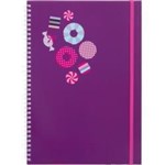 SKWEEK NOTE BOOK A4 SPIRAL 160PG PURPLE