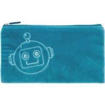 PENCIL CASE SKWEEK FLUFFY 135X245 BLUE