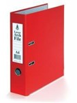 LEVER ARCH FILE SOVEREIGN A4 PVC SPRING RED