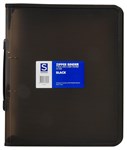 SOVEREIGN BINDER A4 2R ZIPPER WHANDLE BLACK