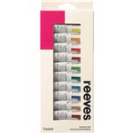 REEVES GOUACHE PAINT SET 12ML TUBE PACK 12