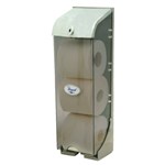 REGAL TRIPLELINE TOILET ROLL DISPENSER ABS GREY