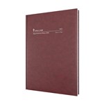 COLLINS 2022 APPOINTMENT DIARY DAY TO PAGE 15 MINUTES A4 BURGUNDY