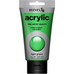 REEVES PREMIUM ACRYLIC PAINT 75ML TUBE LIGHT GREEN