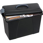 CRYSTALFILE CARRY CASE BLACK WITH GREY TRIM