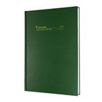 COLLINS 34M4P40 FINANCIAL YEAR DIARY WEEK TO VIEW A4 GREEN