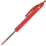 BIC CLIC RETRACTABLE BALLPOINT PEN 10MM RED 