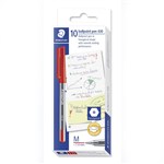 STAEDTLER 430 STICK BALLPOINT PEN MEDIUM RED
