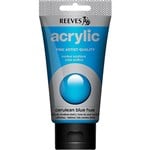 REEVES PREMIUM ACRYLIC PAINT 75ML TUBE CERULEAN BLUE HUE