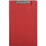MARBIG CLIPFOLDER PE FOOLSCAP RED