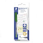 STAEDTLER 430 STICK BALLPOINT PEN MEDIUM GREEN