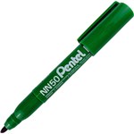 PENTEL NN50 GREEN LABEL PERMANENT MARKER BULLET 15MM GREEN