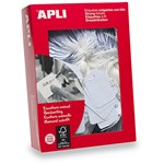 APLI 392 STRUNG TICKETS 36 X 53MM WHITE