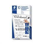 STAEDTLER 341 LUMOCOLOR COMPACT WHITEBOARD MARKER BULLET BLACK