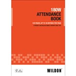 WILDON ATTENDANCE BOOK 180W 128 PAGES ORANGE