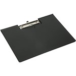 MARBIG CLIPFOLDER PE LANDSCAPE A4 BLACK