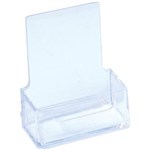 DEFLECTO 70701V BUSINESS CARD HOLDER PORTRAIT 65 X 96 X 46MM CLEAR