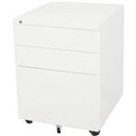 RAPIDLINE GMP3 MOBILE PEDESTAL STEEL 3 DRAWERS 610MMX 450 X 472MM WHITE