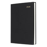 COLLINS BELMONT 187V99 DIARY DAY TO PAGE A5 BLACK