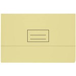 BANTEX DOCUMENT WALLET 230GSM FOOLSCAP BEIGE