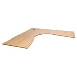 RAPIDLINE CORNER WORK TOP 1500 X 1500 X 700MM BEECH