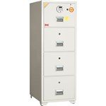 DEFIANCE ELECTRONIC SAFE FILING CABINET 4 DRAWER FIRE RESISTANT