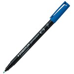 STAEDTLER 317 LUMOCOLOR PERMANENT MARKER BULLET 10MM BLUE