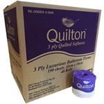 QUILTON TOILET PAPER 3 PLY 190 SHEET ROLL 
