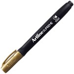 ARTLINE SUPREME METALLIC MARKER BULLET 10MM GOLD