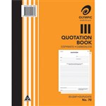 OLYMPIC 70 QUOTATION BOOK CARBONLESS DUPLICATE 50 LEAF 250 X 200MM