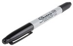 SHARPIE PERMANENT MARKER FINEULTRA FINE TWIN TIP BLACK 32201