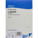 INITIATIVE MULTIPURPOSE LABELS 2UP 1996 X 1435MM