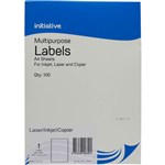 INITIATIVE MULTIPURPOSE LABELS 1UP 1996 X 2891MM