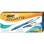 BIC ATLANTIS EXACT RETRACTABLE BALLPOINT PEN 07MM BLUE 