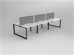 ANVIL DESK 6 STAFF BACK TO BACK LAYOUT