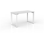 ANVIL DESK 1200 X 600MM WHITE FRAME WHITE TOP
