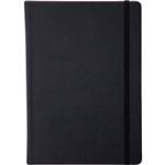 COLLINS LEGACY NOTEBOOK RULED 240 PAGE EXPANDABLE INNER POCKET A5 BLACK