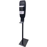 VISIONCHART AUTOMATIC HAND SANITISER DISPENSING STATION 15M BLACKWHITE