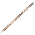 STAEDTLER 132 EXAM GRAPHITE PENCILS 2B WITH ERASER TIP