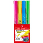 FABERCASTELL TEXTLINER HIGHLIGHTER SLIM ASSORTED PACK 4