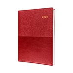 COLLINS 2026 VANESSA 345V15 DIARY WEEK TO VIEW A4 RED