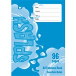 SPLASH EXERCISE BOOK 8MM RULED 60GSM 96 PAGE A4