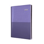 COLLINS 2026 VANESSA 345V55 DIARY WEEK TO VIEW A4 LILAC