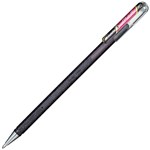 PENTEL K110 HYBRID DUAL METALLIC GEL INK PEN 10MM BLACK  METALLIC