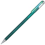 PENTEL K110 HYBRID DUAL METALLIC GEL INK PEN 10MM GREEN METALLIC BLUE
