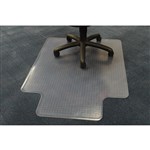 ANCHORMAT SECRETARY HEAVYWEIGHT  LOWMEDIUM PILE 612MM CARPET CHAIR MAT KEYHOLE 900 X 1220 MM