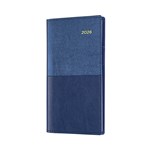 COLLINS VANESSA SLIMLINE 375V59 DIARY WEEK TO VIEW B67 LANDSCAPE BLUE