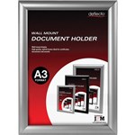 DEFLECTO SFPSA3 DOCUMENT HOLDER WALL MOUNT A3 SILVER